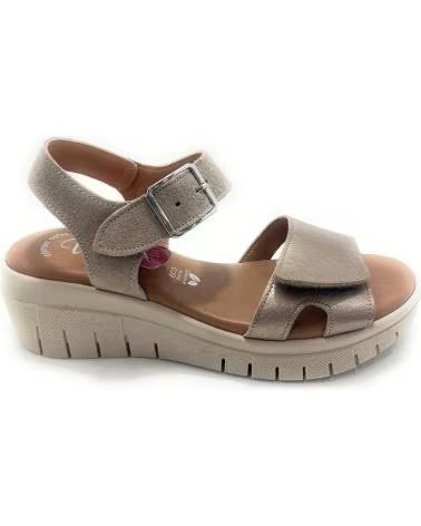 VALERIAS LEDER KOMFORTSANDALEN MIT PEGUE-SOHLE MORADO