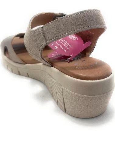 VALERIAS LEDER KOMFORTSANDALEN MIT PEGUE-SOHLE MORADO
