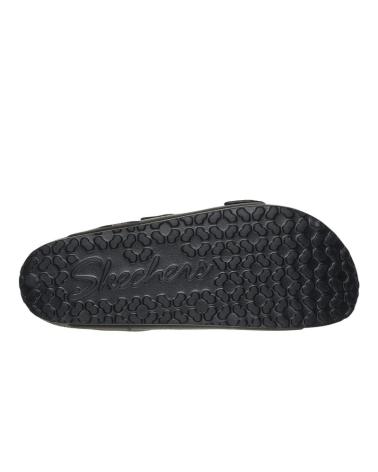 Sandálias-femininas-SKECHERS-SANDALIAS-PLANAS-MUJER-111592-NEGRO