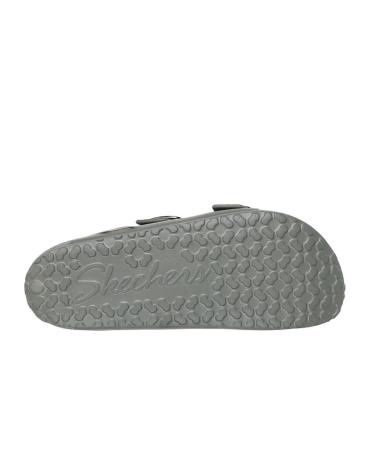 SKECHERS SANDALIAS PLANAS MUJER 111592 KAKI VERDE