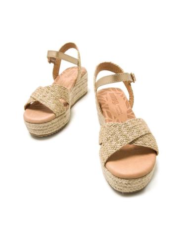 Sapatos de Mulher MTNG CUNAS DE ESPARTO MUJER MUSTANG 59553 NATURAL