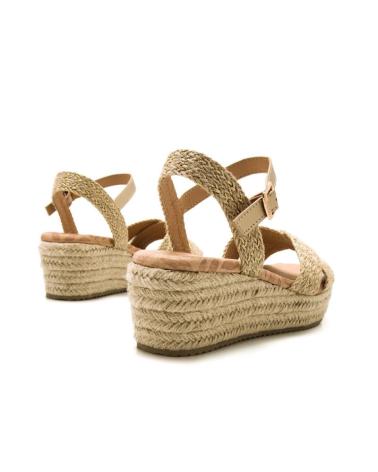 Sapatos de Mulher MTNG CUNAS DE ESPARTO MUJER MUSTANG 59553 NATURAL