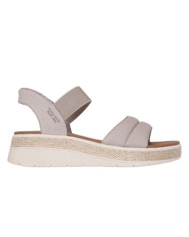 Sandales-habillées-femme-SKECHERS-SANDALIAS-PLANAS-MUJER-114413-TAUPE-MARRóN