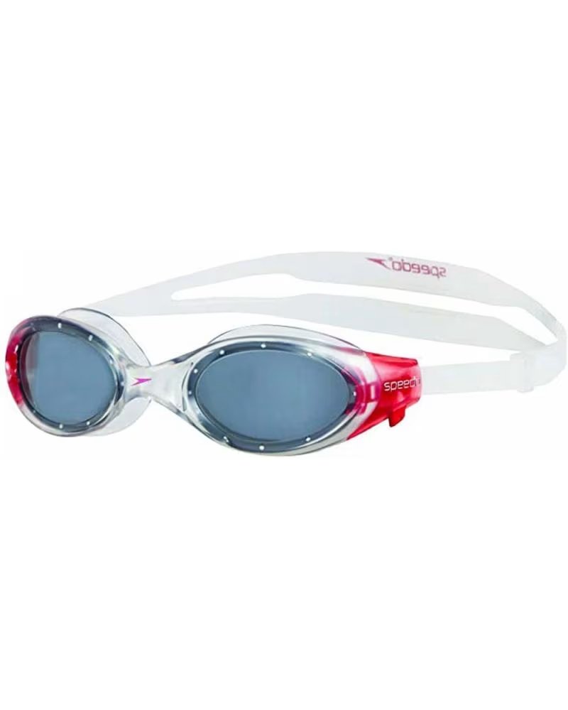 SPEEDO SPEEDO HYDROCOMFORT SWIMMING GOGGLES WHITE AND RED BLANCO