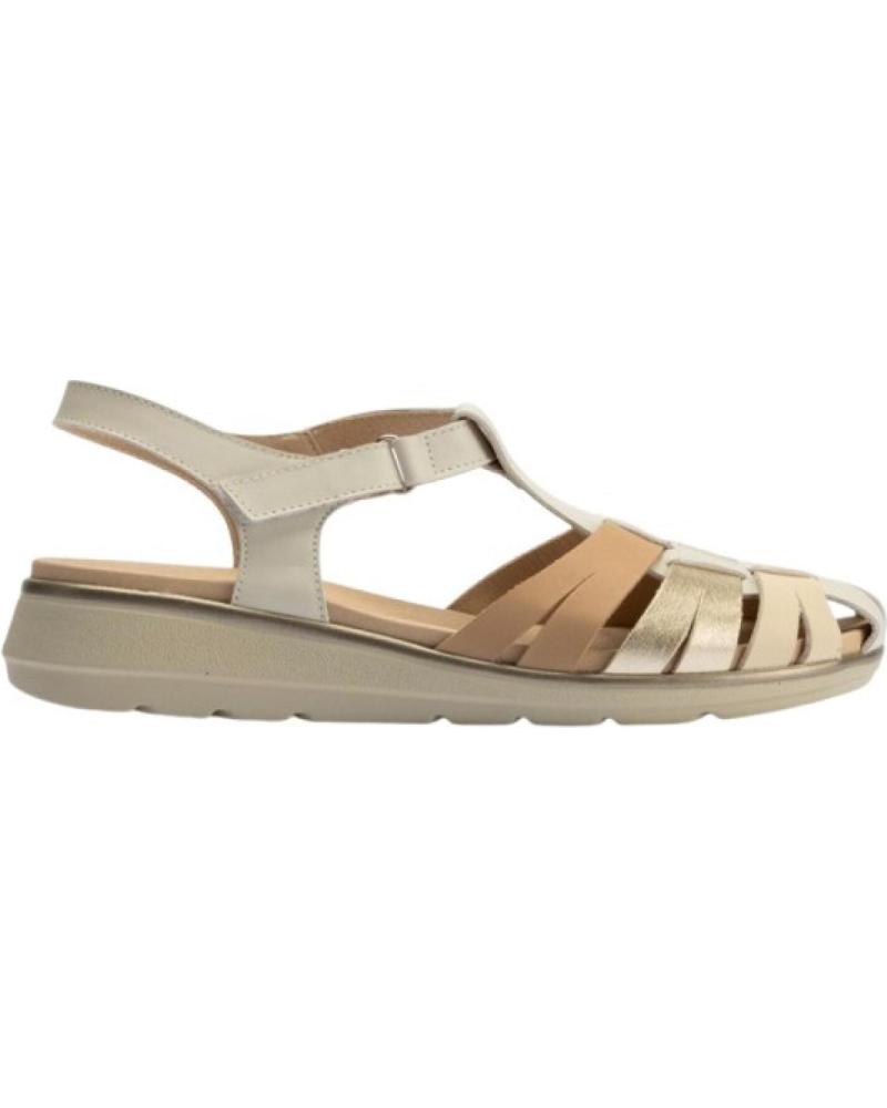 PITILLOS SANDALIAS PLANAS 20110 MUJER BLANCO