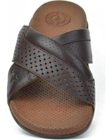 KANGAROOS SANDALIAS DE HOMBRE 851-18 PIEL MARRONPIEL MARRON