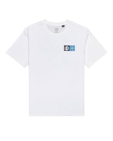 CAMISETA ELEMENT MIDDAY OPTIC WHITE MULTICOLOR MULTICOLOR
