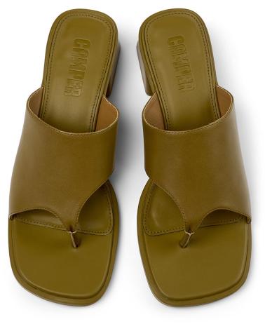 CAMPER SANDALIAS CON TACON KORA SANDAL K201738 VERDE002