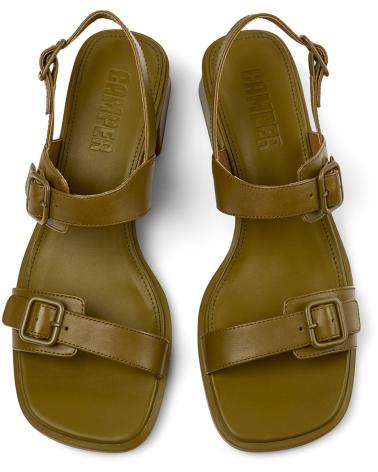 CAMPER SANDALIAS DE PIEL KORA SANDAL K201739 VERDE003