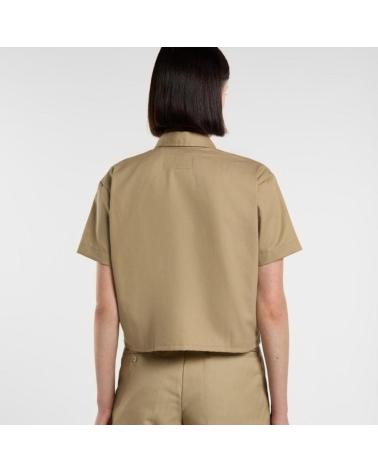 -DICKIES-CAMISAS-MUJER-MODELO-WORK-SHIRT-CROPPED-COLOR-VERDE-KHK1