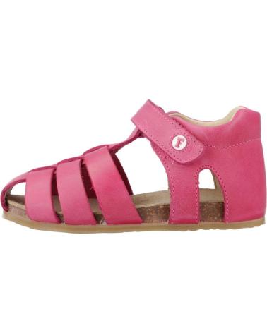 FALCOTTO SANDALIAS ALBY PARA NIÑA, CIERRE DE VELCRO FUXIA