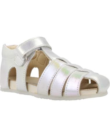 FALCOTTO SANDALIAS NINA MODELO ALBY COLOR  BLANCO
