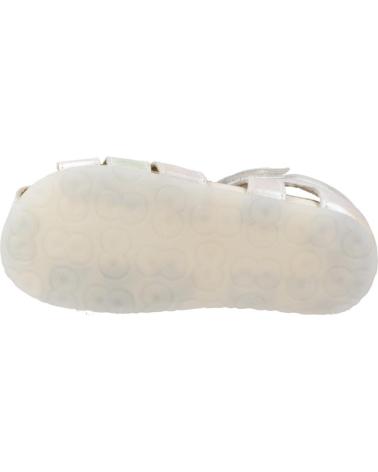 FALCOTTO SANDALIAS NINA MODELO ALBY COLOR  BLANCO