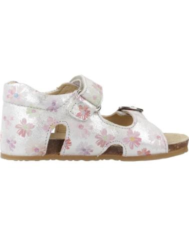 FALCOTTO SANDALIAS INFANTILES BEA EN PIEL CON ESTAMPADO FLORAL ARGNTNCHL
