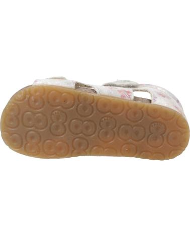 FALCOTTO SANDALIAS INFANTILES BEA EN PIEL CON ESTAMPADO FLORAL ARGNTNCHL