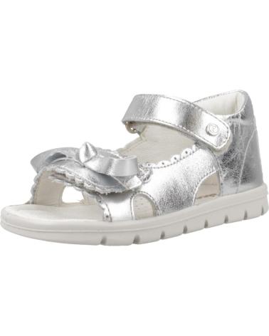 FALCOTTO SANDALIAS NINA MODELO ANAFI COLOR PLATA ARGNTNCHL