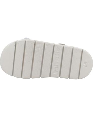 FALCOTTO SANDALIAS NINA MODELO ANAFI COLOR PLATA ARGNTNCHL