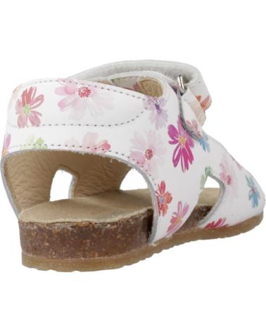 FALCOTTO SANDALIAS FALCOTTO MODELO GORY CON ESTAMPADO FLORAL BLANCO