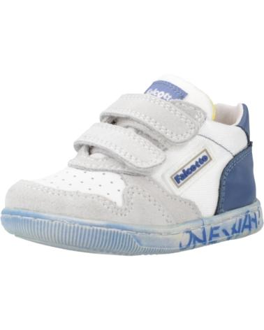 FALCOTTO ZAPATILLAS KLIP VL CON CIERRE DE VELCRO BLANCO