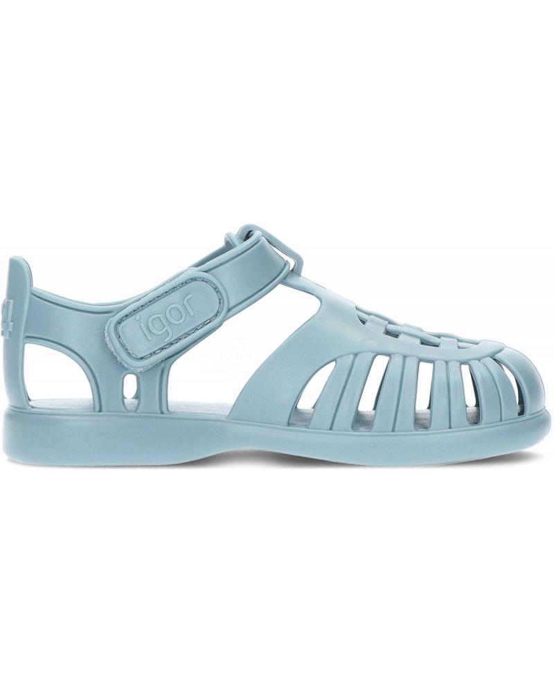 Sandalias-De-Niña-IGOR-10271-CANGREJERA-CERRADA-VELCRO-AZULON