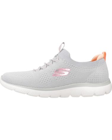SKECHERS ZAPATILLAS MUJER MODELO SUMMITS - TOP PLAYER COLOR GRIS GYMT