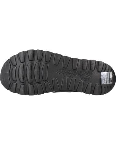 Sandálias-De-Mujer-SKECHERS-SANDALIAS-PLANAS-111380-MUJER-NEGRO