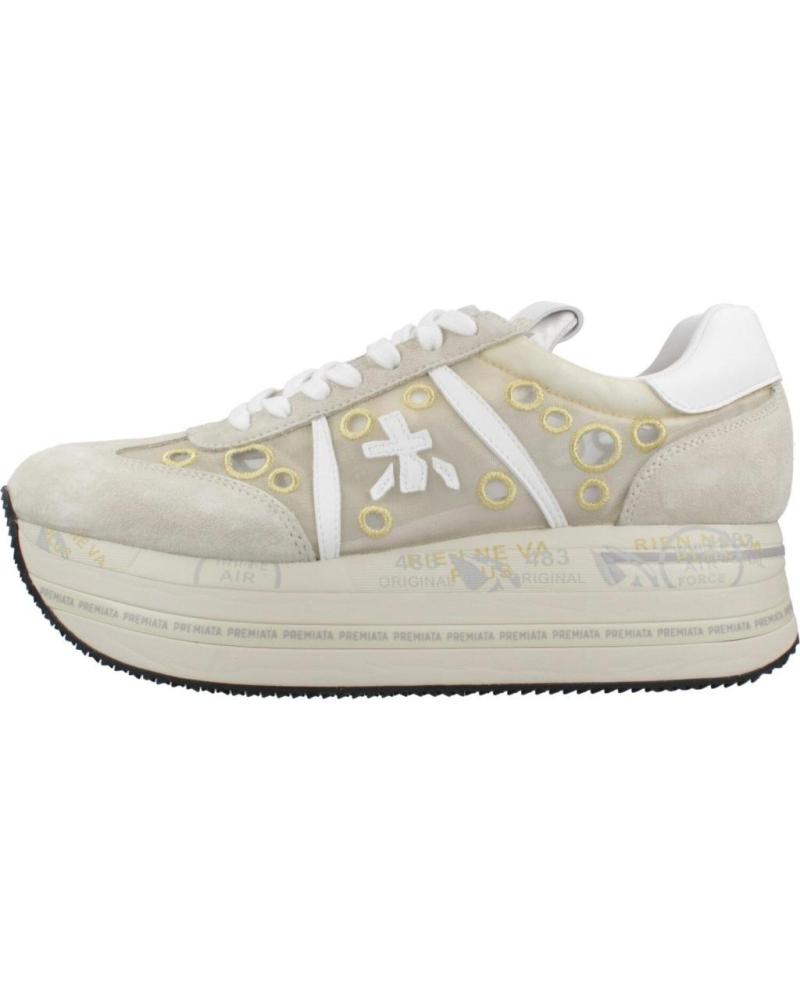 PREMIATA ZAPATILLAS MUJER MODELO BETH COLOR BEIS 7382