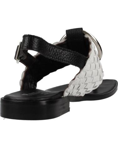 PLUMERS SANDALIAS PLUMERS MODELO 3886P CON TIRA TRENZADA NEGRO