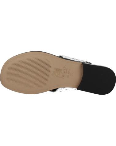 PLUMERS SANDALIAS PLUMERS MODELO 3886P CON TIRA TRENZADA NEGRO