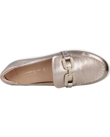 STONEFLY MOCASINES MUJER MODELO SARYN 11 COLOR ORO Z00