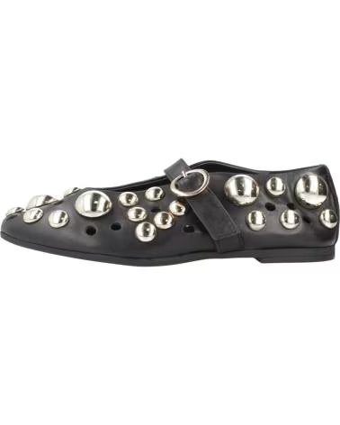 PIXY PIXY 560602PI STUDDED BALLET FLATS BLACK