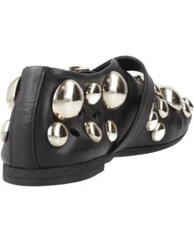PIXY PIXY 560602PI STUDDED BALLET FLATS BLACK