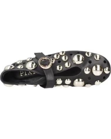 PIXY PIXY 560602PI STUDDED BALLET FLATS BLACK