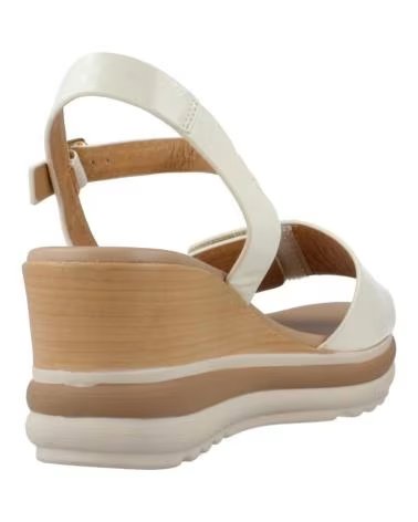 REPO SANDÁLIAS FEMININAS MODELO 20237R COR BEGE MARFIM REF 618518 AVORIO