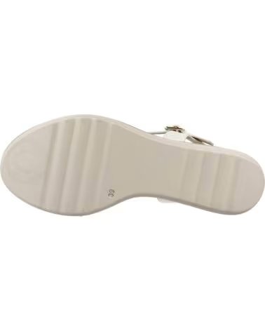 REPO SANDÁLIAS FEMININAS MODELO 20237R COR BEGE MARFIM REF 618518 AVORIO