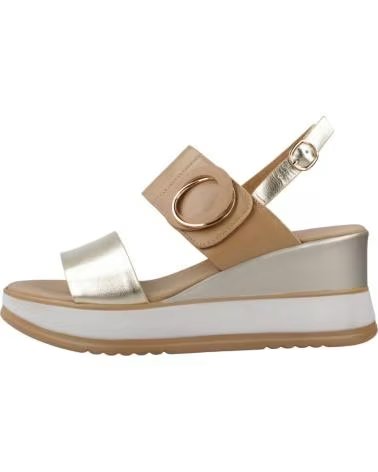 REPO SANDALES COMPENSÉES POUR FEMME 21245R COULEUR MARRON, RÉF: 643019 PLTCML