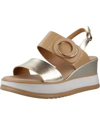 REPO SANDALES COMPENSÉES POUR FEMME 21245R COULEUR MARRON, RÉF: 643019 PLTCML