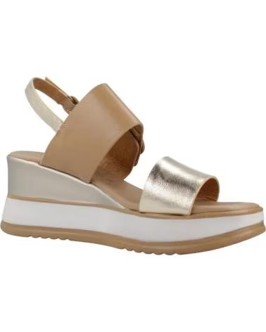 REPO SANDALES COMPENSÉES POUR FEMME 21245R COULEUR MARRON, RÉF: 643019 PLTCML