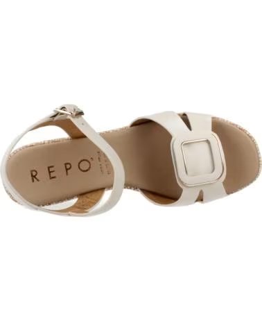 REPO SANDALES FEMME MODÈLE 51425R BEIGE AVORIO RÉF 618526