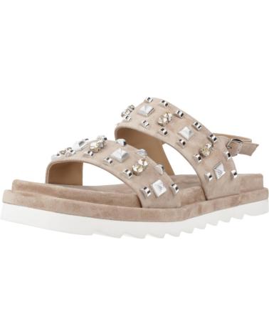 ALMA EN PENA SANDALIAS MUJER MODELO V251806 COLOR MARRON CLARO VISON