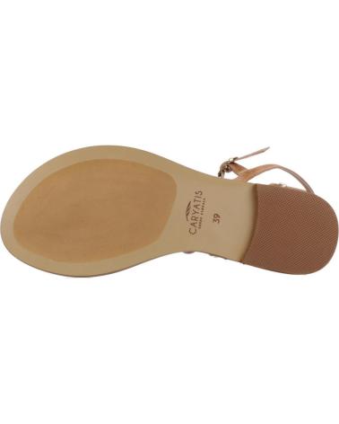 CARYATIS SANDALIAS PLANAS CARYATIS MODELO 621006C CMLGLD