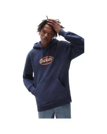 DICKIES SUDADERA CAPUCHA EN COLOR PARA HOMBRE AZUL