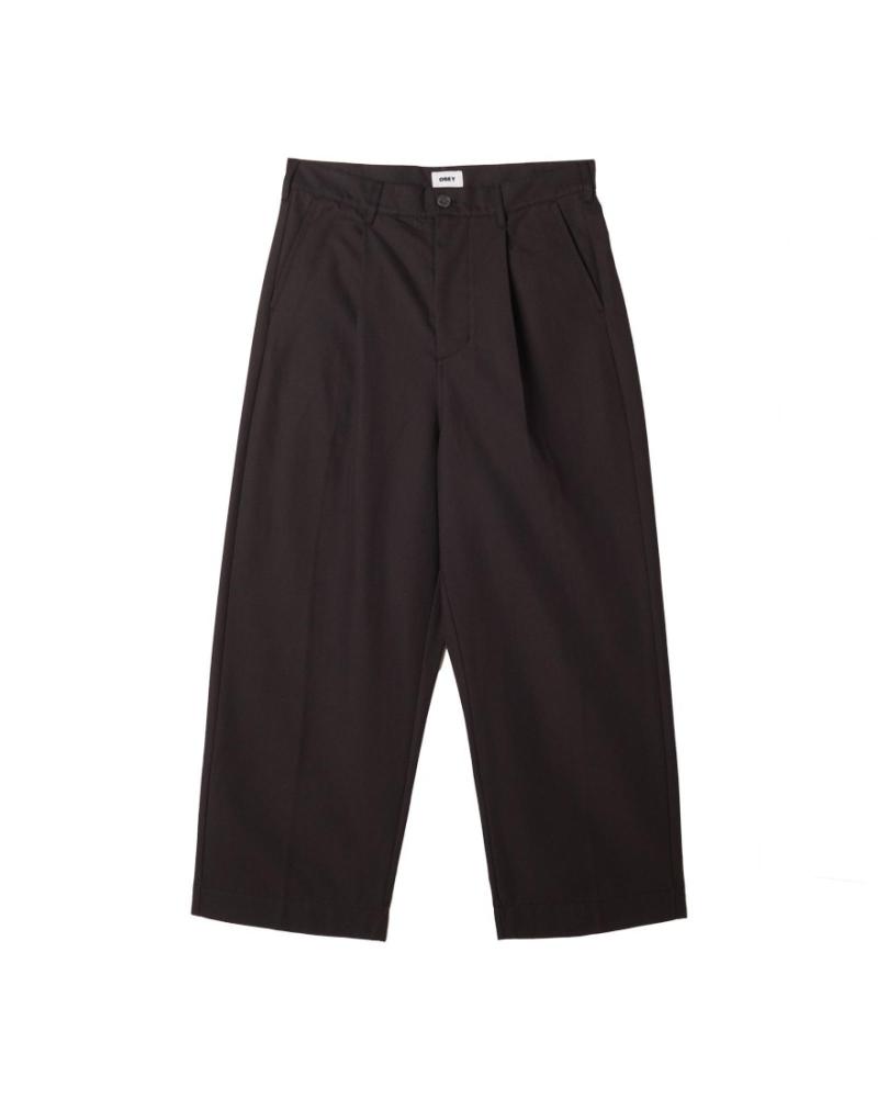 OBEY OLIVER PLEATED PANTS DIGITAL BLA MULTICOLOR MULTICOLOR