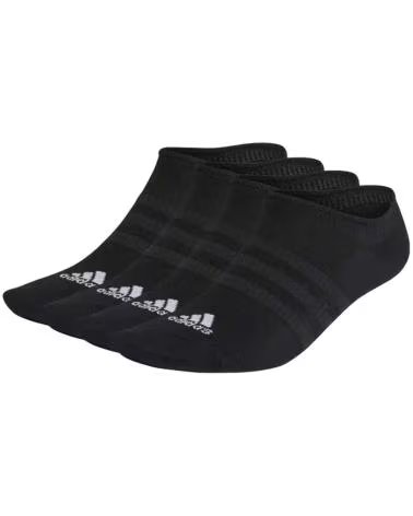 CALCETINES DEPORTIVOS CORTOS ADIDAS T SPW NS 3P PACK 3 PARES IC1327 NEGRO NEGRO