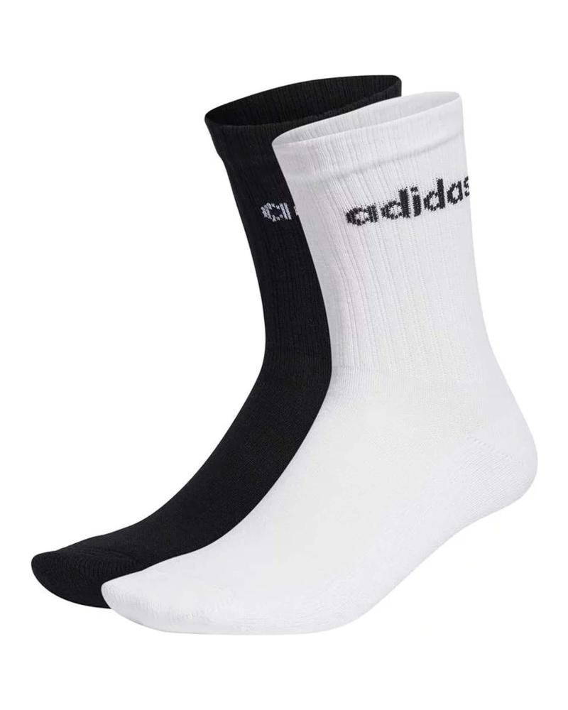 ADIDAS LINEAR CUSHIONED SOCKEN IC1302 - 3ER-PACK BICOLOR MULTICOLOR MULTICOLOR