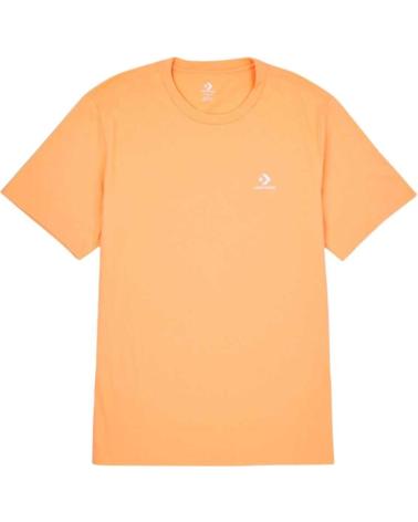 T-SHIRT CONVERSE GO-TO EMBROIDERED STAR CHEVRON CLASSIC BEST ZEST ORANGE 10023876-A39 NARANJA