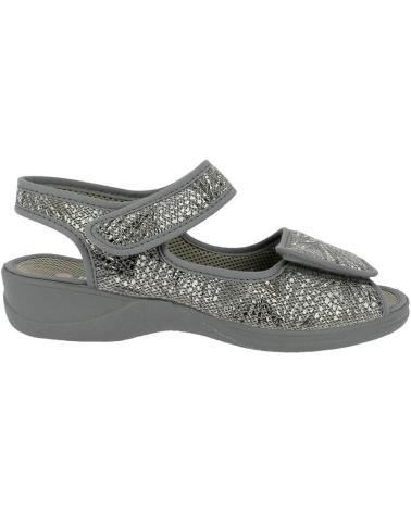 D`CUTILLAS SANDALIAS DE MUJER DOCTOR CUTILLAS 21757 AUTOADHERENTE ANTRACITA