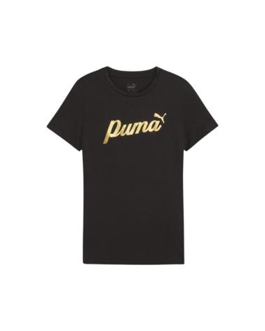 PUMA ESS SCRIPT 682778-01 CAMISETA CON LOGO SCRIPT MULTICOLOR