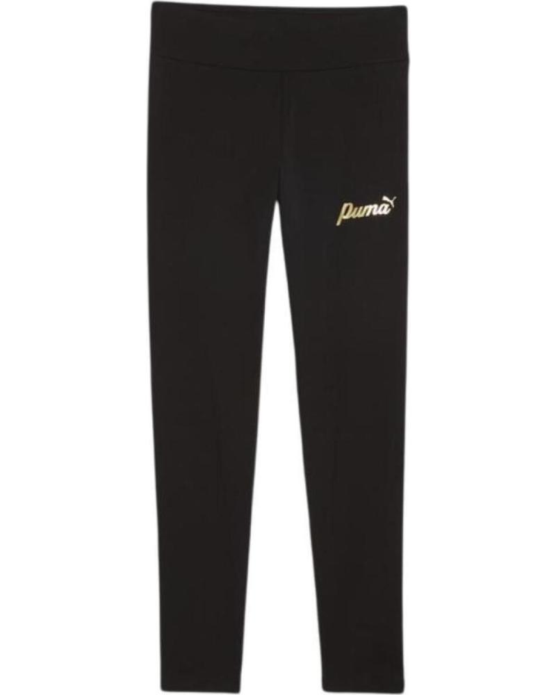 PUMA ESS SCRIPT 682800-01 - MALLAS NEGRAS PARA NIÑA MULTICOLOR