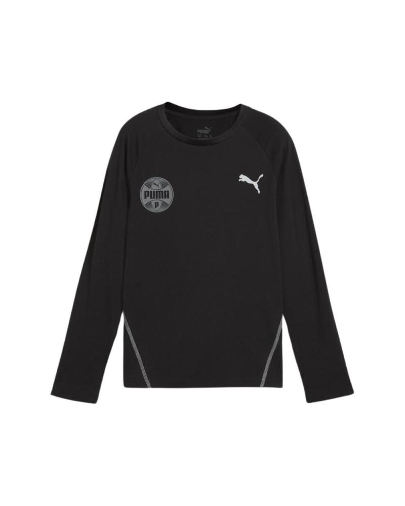 PUMA ACTIVE SPORTS 681807-01 NEGRA MANGA LARGA MULTICOLOR